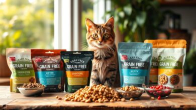 Grain-free cat food