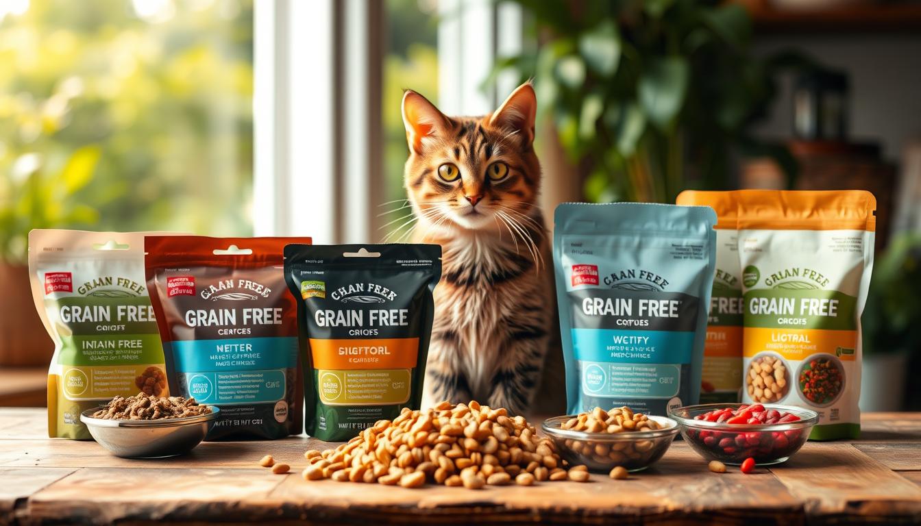 Grain-free cat food