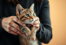 How to pick up a cat