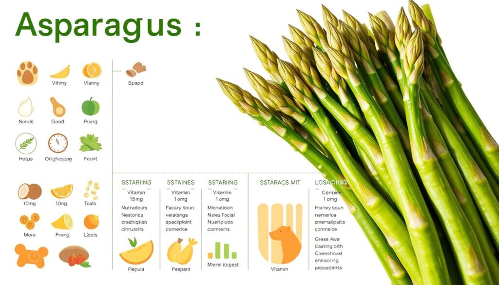 Nutritional profile of asparagus for dogs