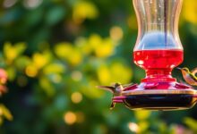 birds hummingbird feeder