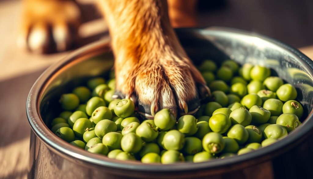 peas in dog diet