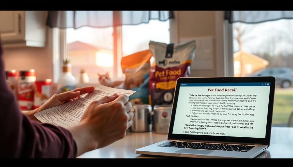 pet food recall actions