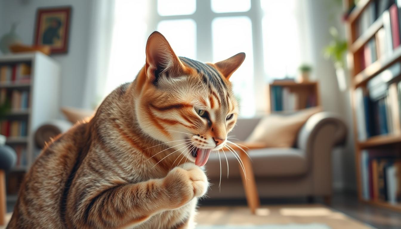 why do cats lick you